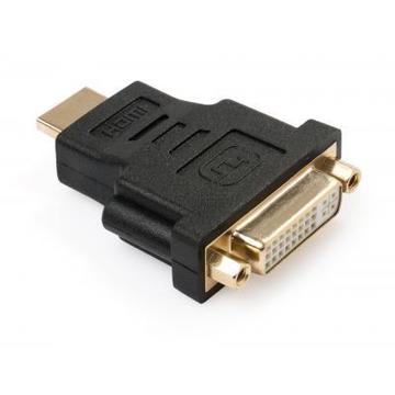 Кабель Vinga HDMI AM to DVI 24+5 F (VCPAHDMIM2DVIFBK)