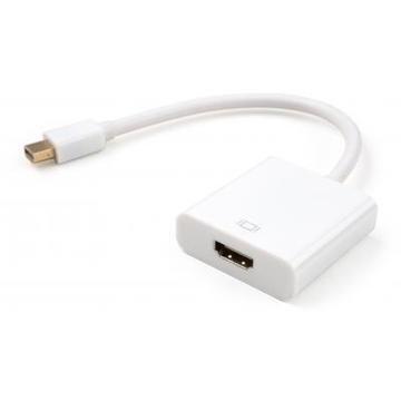 Кабель Vinga Mini Display port M to HDMI F white (VCPMDPHDMIWH)