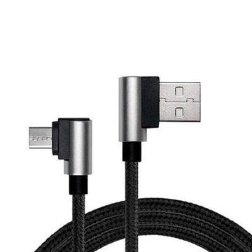 Кабель синхронізації USB 2.0 AM to Micro 5P 1.0m Premium black REAL-EL (EL123500031)