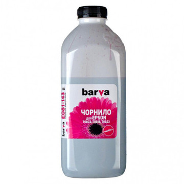 Чорнило Barva Epson T0813 Magenta 1kg (E081-143)