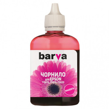 Чорнило Barva Epson T0813 Magenta 90g (E081-326)