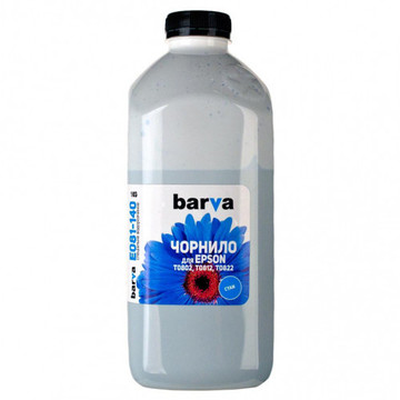 Чернило Barva Epson T0812 Cyan 1kg (E081-140)
