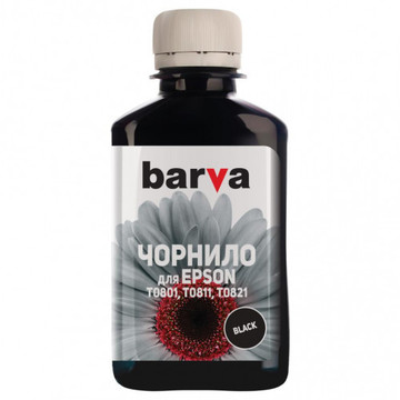 Чорнило Barva Epson T0811 Black 180g (E081-135)