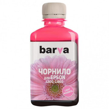 Чорнило Barva Epson L800/L810/L850/L1800 (T6736) 180g Light Magenta (L800-419)