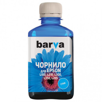 Чернило Barva Epson L100/L210/L300/L350/L355 (T6642) 180g Cyan (L100-401)