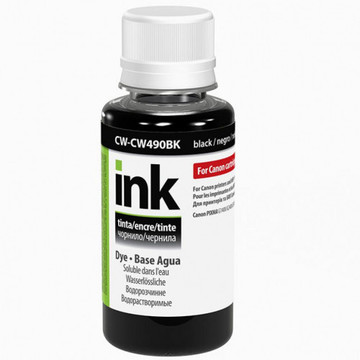 Чорнило ColorWay Canon GI-490 Pigment 100ml Black (CW-CP490BK01)