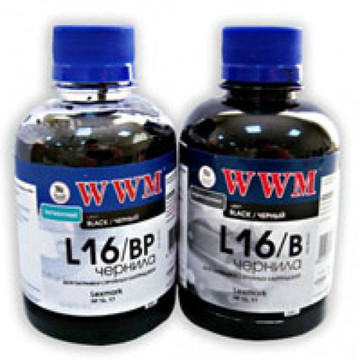 Чернило WWM Lexmark 16/17 Black (L16/B)