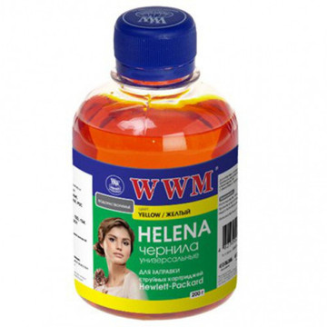 Чорнило WWM HP Universal Helena Yellow (HU/Y)