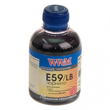 Чернило WWM EPSON StPro 7890/9890 200г Light Black (E59/LB)