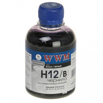 Чорнило WWM HP №10/ 13/14/82 Black (H12/B)