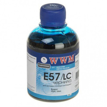 Чорнило WWM Epson R2400/2880Light Cyan (E57/LC)