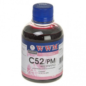 Чорнило WWM Canon CL-52/CLI-8PC Photo Magenta (C52/PM)