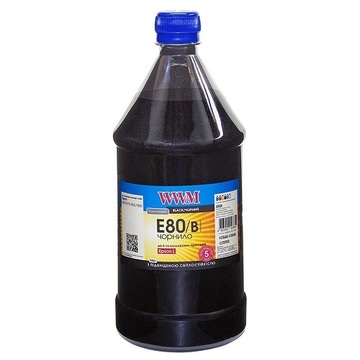 Чорнило WWM Epson L800 Black 1000g (E80/B-4)