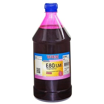 Чорнило WWM Epson L800 Light Magenta 1000g (E80/LM-4)