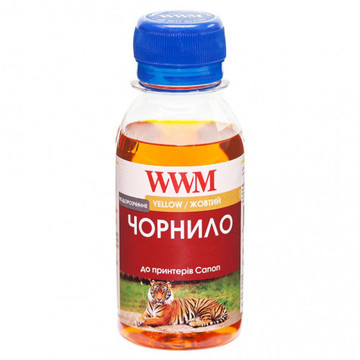 Чорнило WWM Canon CL-511С/CL-513С/CLI-521Y 100g Yellow Water-soluble (C11/Y-2)