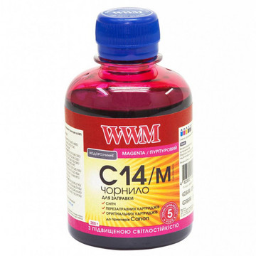 Чернило WWM CANON CLI-451/CLI-471 200г Magenta (C14/M)