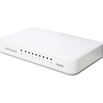 Комутатор Netgear GS208-100PES (8xGE)