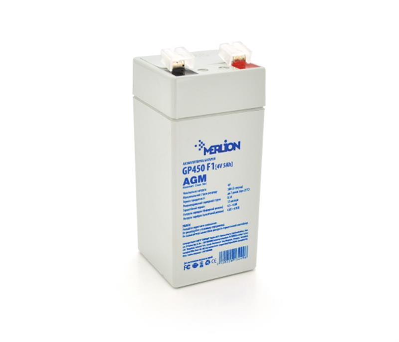 Акумуляторна батарея для ДБЖ Merlion 4V 5AH (GP450F1/13449) AGM