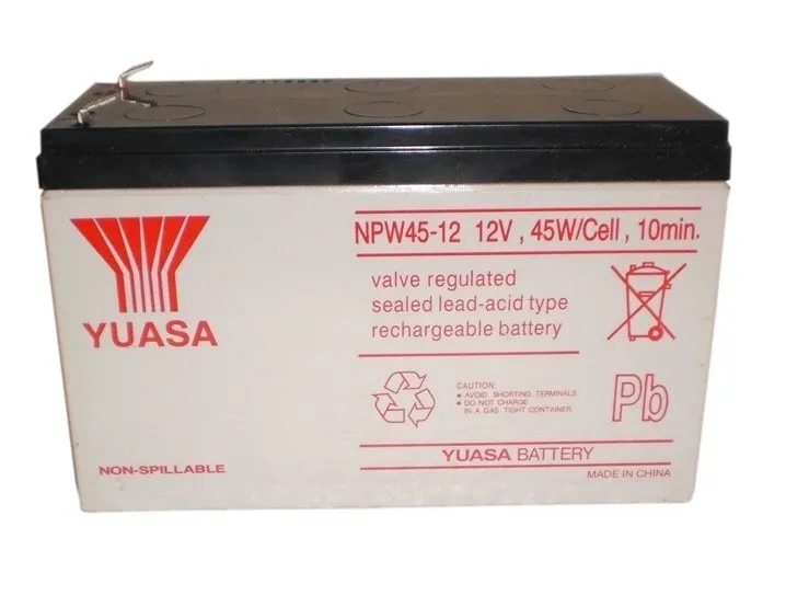 Акумуляторна батарея для ДБЖ Yuasa 12V 9AH (NPW45-12/06367) AGM