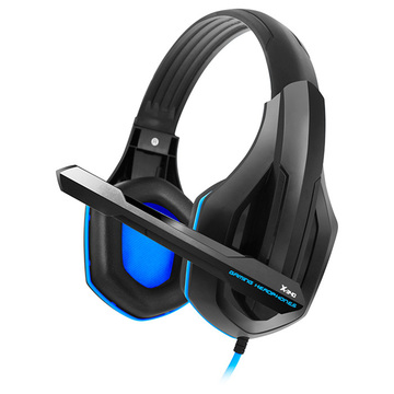 Наушники Gemix X-340 Black/Blue (04300096)