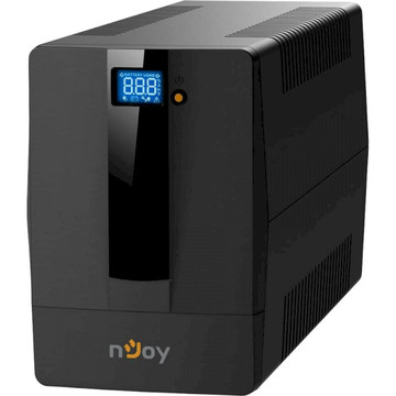 Блок безперебійного живлення NJOY Horus Plus 2000 (PWUP-LI200H1-AZ01B) Lin.int. AVR 4 x евро USB LCD пластик