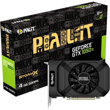 Видеокарта Palit GeForce GTX 1050 Ti StormX (NE5105T018G1-1070F)