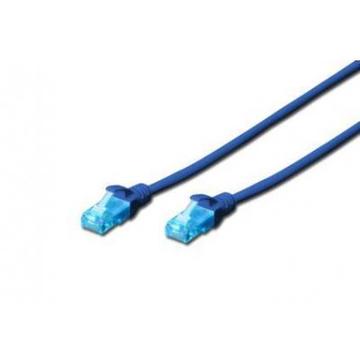 Патч-корд Digitus 2м UTP cat.5e AWG 26/7 CCA PVC blue (DK-1512-020/B)