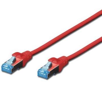 Патч-корд Digitus DIGITUS 0.5м cat.5e SF-UTP AWG 26/7 red (DK-1531-005/R)