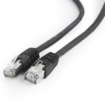 Патч-корд Cablexpert Cablexpert 0.5м FTP Cat 6 чорний (PP6-0.5M/BK)