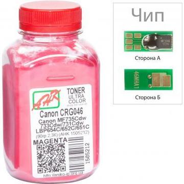 Картридж AHK Canon LBP-650/MF-730 90г Magenta +chip (1505216)