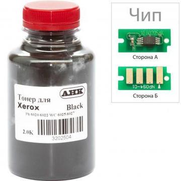 Картридж AHK XEROX Phaser 6020/6022 WC 6025 Black (+ чип ) (3202499)