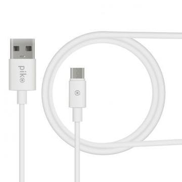 Кабель синхронизации Piko CB-UM11 USB-microUSB 1.2м White (1283126496172)