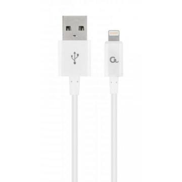 Кабель синхронізації Cablexpert USB 2.0 AM to Lightning 2.0m (CC-USB2P-AMLM-2M-W)