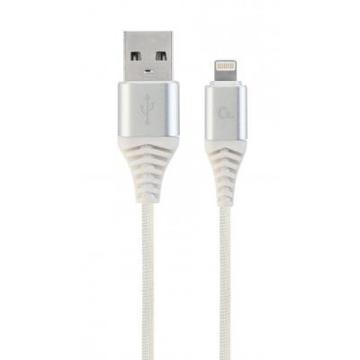 Кабель синхронізації Cablexpert USB 2.0 AM to Lightning 1.0m (CC-USB2B-AMLM-1M-BW2)