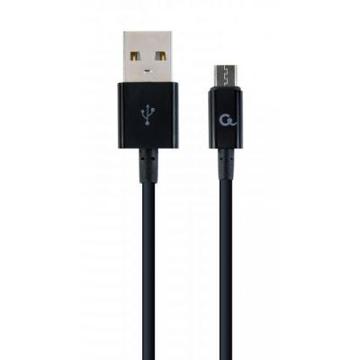 Адаптер и переходник USB 2.0 AM to Micro 5P 2.0m Cablexpert (CC-USB2P-AMmBM-2M)