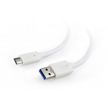Кабель USB Cablexpert USB 3.0 AM to Type-C 0.5m (CCP-USB3-AMCM-W-0.5M)