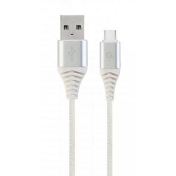 Кабель USB Cablexpert USB 2.0 AM to Type-C 1.0m (CC-USB2B-AMCM-1M-BW2)