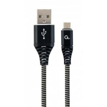 Кабель синхронізації Cablexpert USB 2.0 Micro 5P to AM (CC-USB2B-AMmBM-2M-BW)