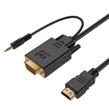 Кабель Cablexpert HDMI to VGA (A-HDMI-VGA-03-6)