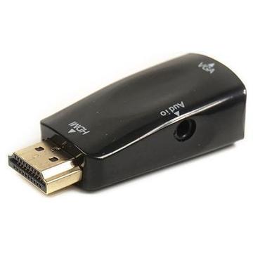 Кабель  PowerPlant HDMI to VGA 0.5m (CA910267)