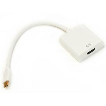 Кабель  PowerPlant PowerPlant USB Type C -> HDMI 15сm (DV00DV4065)