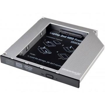 Аксесуар до HDD Grand-X HDD 2.5'' to notebook 12.7 mm ODD SATA3 (HDC-27)