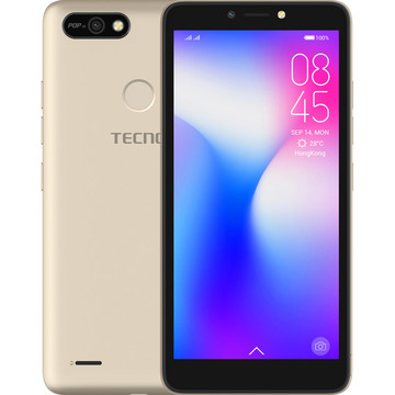 Смартфон Tecno POP 2F B1G 1/16GB Gold (4895180766008)