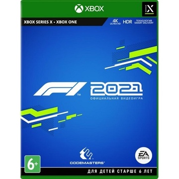 Игра  Xbox F1 2021 [Blu-Ray диск]