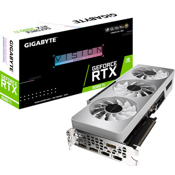 Видеокарта GIGABYTE GeForce RTX3080 Ti 12GB GDDR6 VISION OC (GV-N308TVISION_OC-12GD)