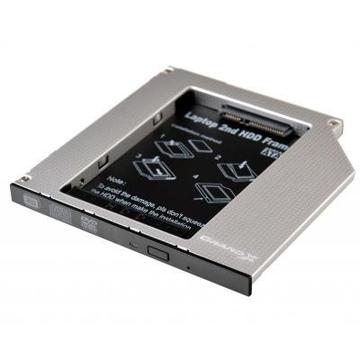 Аксесуар до HDD Grand-X HDD 2.5'' to notebook 9.5 mm ODD SATA/mSATA (HDC-24N)