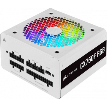 Блок живлення Corsair CX750F RGB White (CP-9020227-EU) 750W