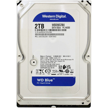 Жорсткий диск HDD SATA 2.0TB WD Blue 7200rpm 256MB (WD20EZBX)