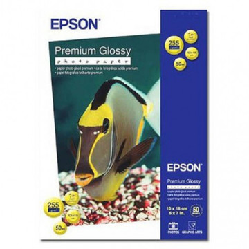 Фотопапір Epson 13x18 Premium Gloss Photo (C13S041875)