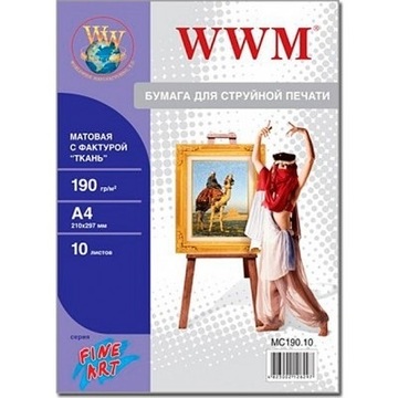 Фотопапір WWM A4 Fine Art (MC190.10)